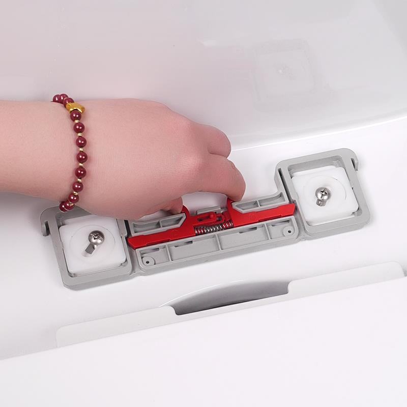 通用浪鲸马桶盖配件插板卡板固定板座卡扣螺丝连接件坐便器支