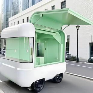 定制云仓胶囊餐车商用移动餐厅景区拍照打卡多功能摆摊露营售卖车