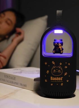 大英博物馆文创安德森猫咪小夜灯床头灯桌面摆件男女生日礼物