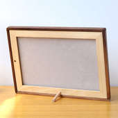 孩子十周岁生日纪念相框儿童成长记录校园时光摆台实木榫卯1到10