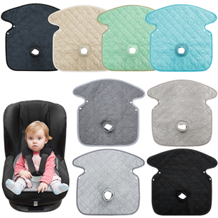 儿童车载汽车安全座椅垫四季通用宝宝餐椅隔尿垫亲肤柔软透气便携