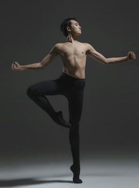 速发芭裤纯黑色舞蹈艺考圆领上衣训练形体练功服紧身裤棉连袜芭蕾