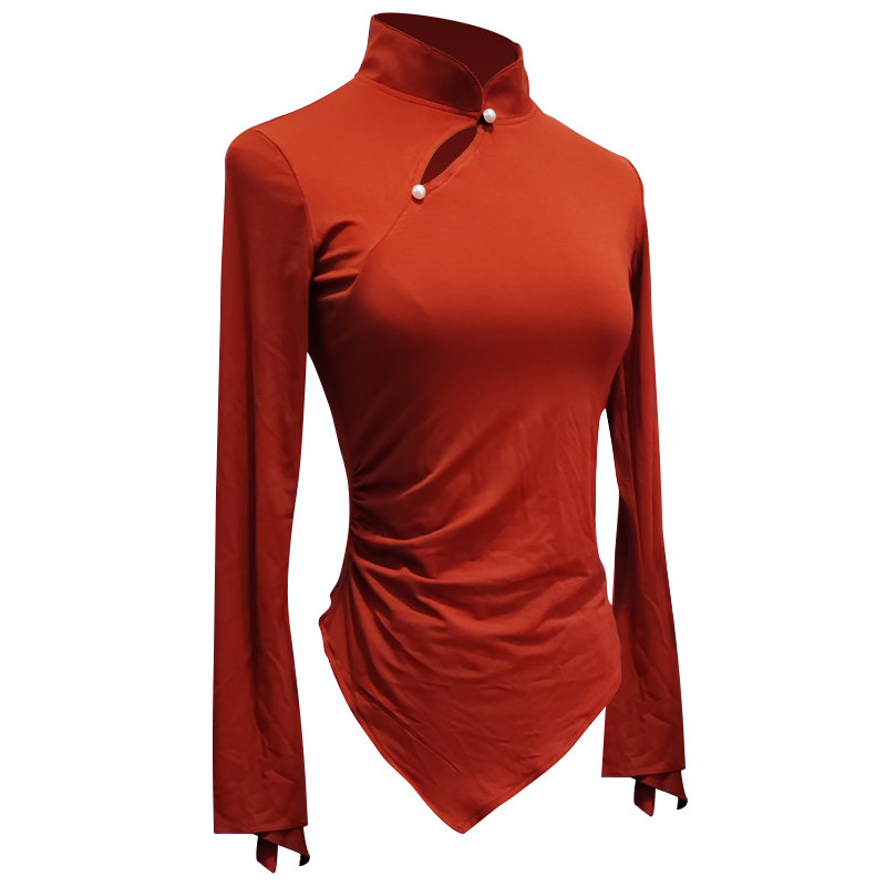 速发古典舞蹈服新款上衣飘逸长袖练功服套装形体瑜伽中国现代舞服