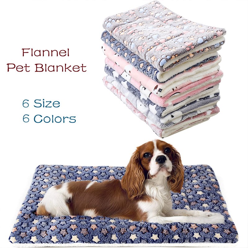 速发Pet eepig Mat Wm Dog Bed Soft Fce Pet Blaket