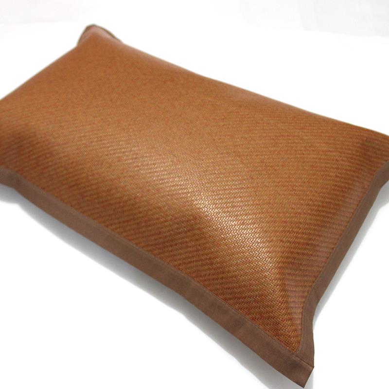 处理软席枕套/藤席枕套/无边凉席枕头皮印尼藤藤席枕头席48*75