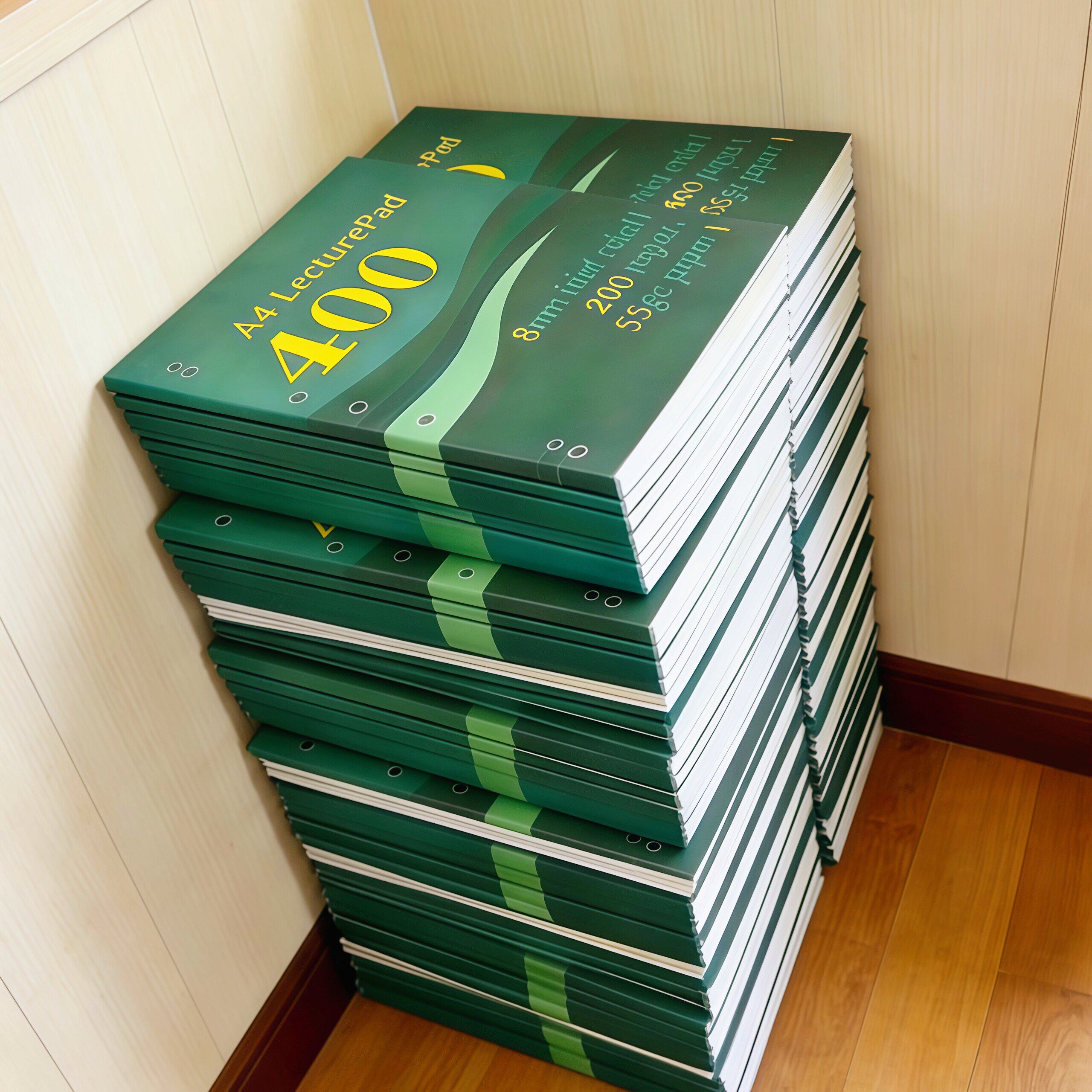 A4薄脆本笔记本学生考研公专用加厚草稿做笔记美式活页横线练习本