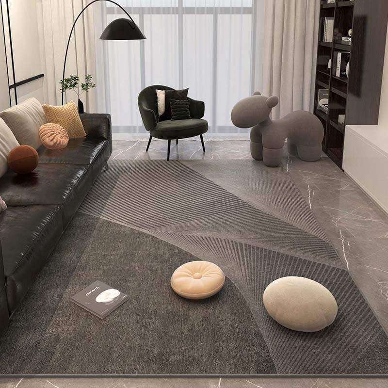 现代简约风客厅地毯卧室深色灰色防水沙发茶几毯高级轻奢房间地垫,3C数码配件,USB灯,淘宝优惠券,粉丝福利购,淘宝优惠卷