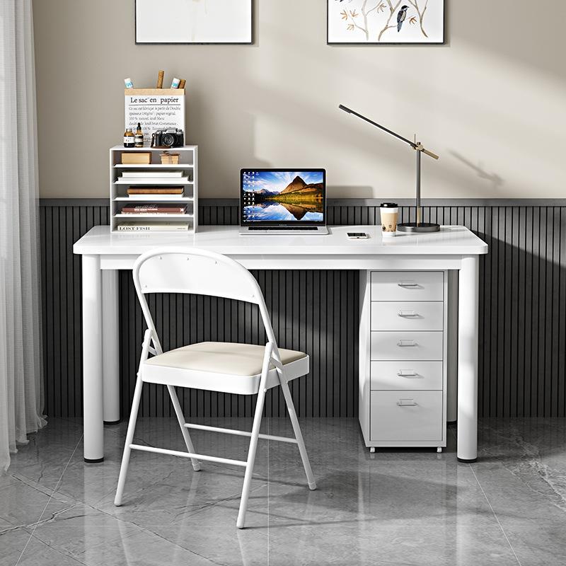 家用书桌卧室笔记本台式电脑桌简约学生学习桌网红白色写字办公桌