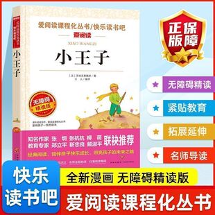 小王子正版书籍城南旧事无障碍阅读精读版中小学生课外阅读故事书 鲁宾逊漂流记快乐读书吧二三四五六七八九年级儿童文学读物