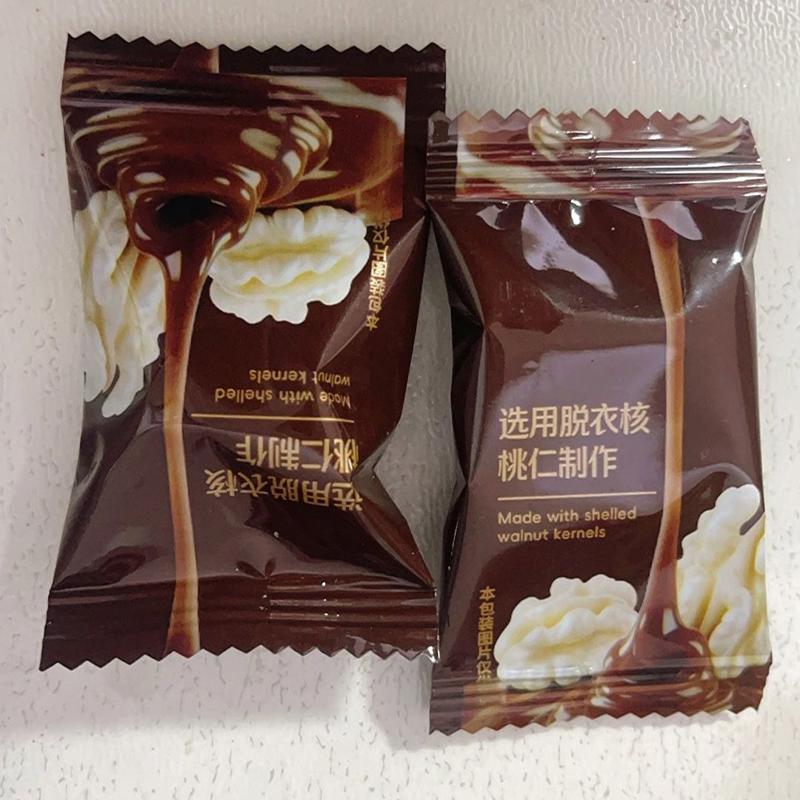 巧克力核桃仁夹心颗颗酥脆甜而不腻休闲零食办公室下午茶解馋小吃