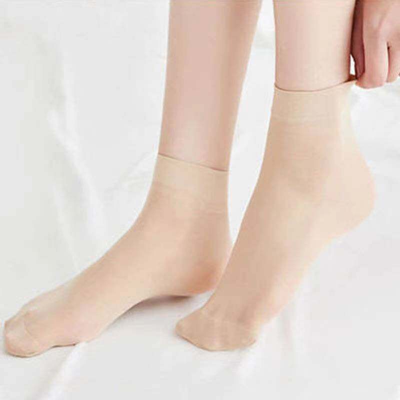 春秋丝袜子男女款通用耐磨防勾丝夏天加长中筒钢丝袜夏季袜子防臭