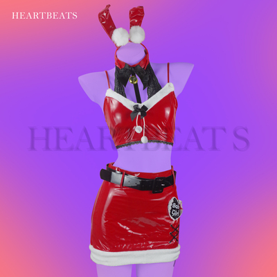 HeartBeats[圣诞辣妹]情趣睡衣cosplay兔女郎情趣制服女约会战袍