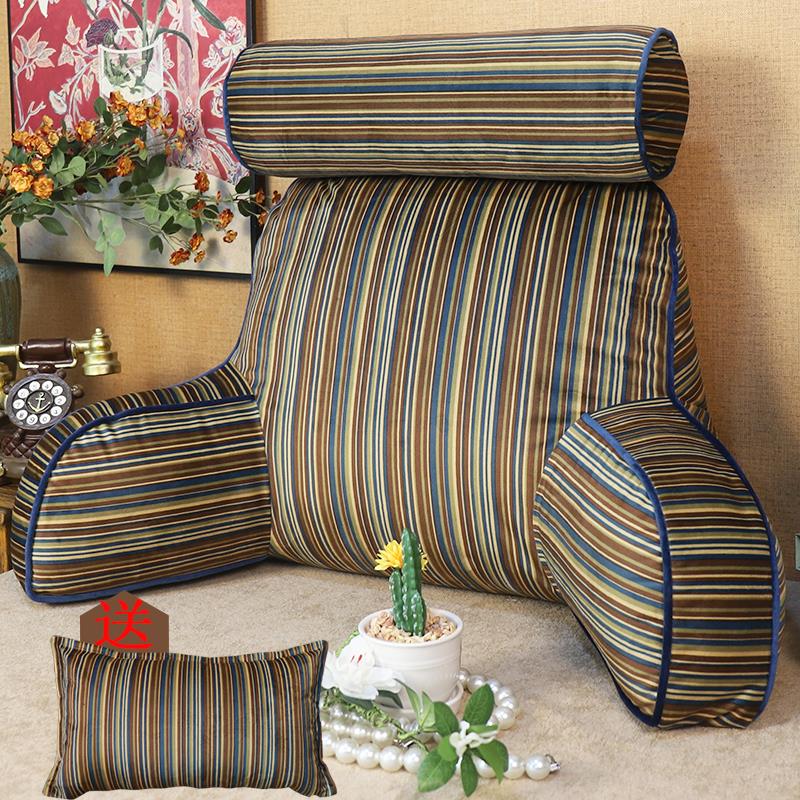 床头靠垫床上大靠枕软包沙发飘窗台孕妇护腰护颈加高老人大靠垫