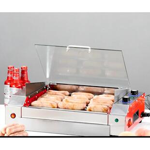 小型烤香肠机家商两用管内加热304不锈钢管台湾热狗丸子迷你不占