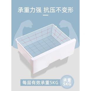 收纳柜收纳箱塑料家用整理柜储物床头宝宝衣c 4柜2m多层抽屉ARD式