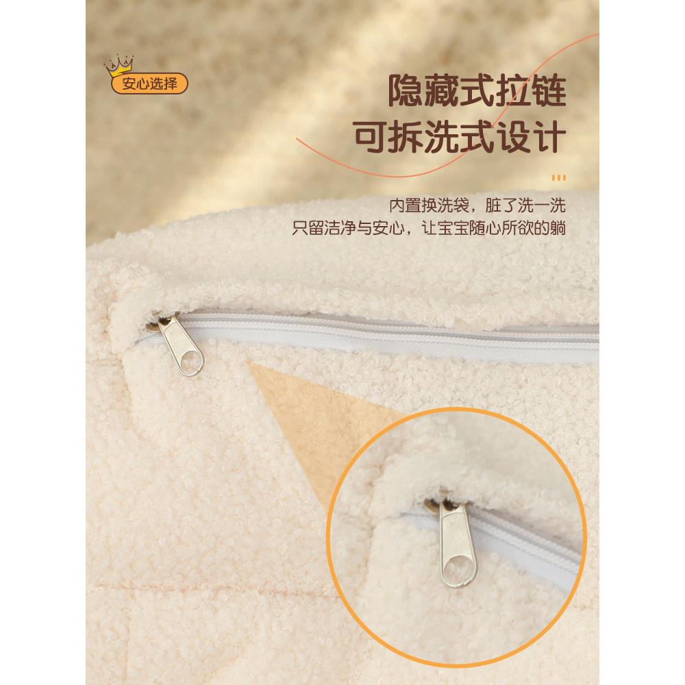 懒人沙发儿童单人小沙发椅子房间阅读角儿童区布置宝上小坐垫