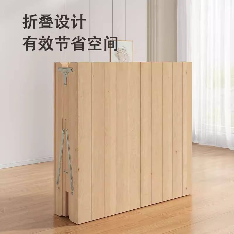 折叠床单人床家用成人简易午休床经济型实木出租房双人床儿童小床