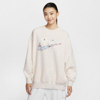 NIKE耐克女子运动休闲套头衫卫衣IO0487-141