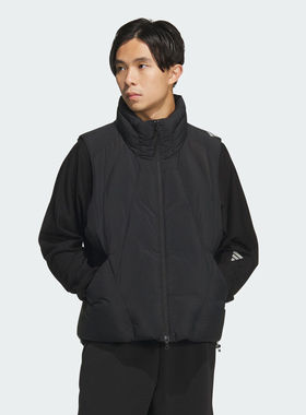 adidas阿迪达斯男子FUSTL M DWN VES运动休闲羽绒马甲KH1479