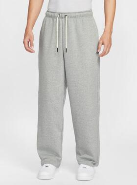 NIKE耐克男子系带抽绳运动训练休闲篮球直筒长裤IM6334-063