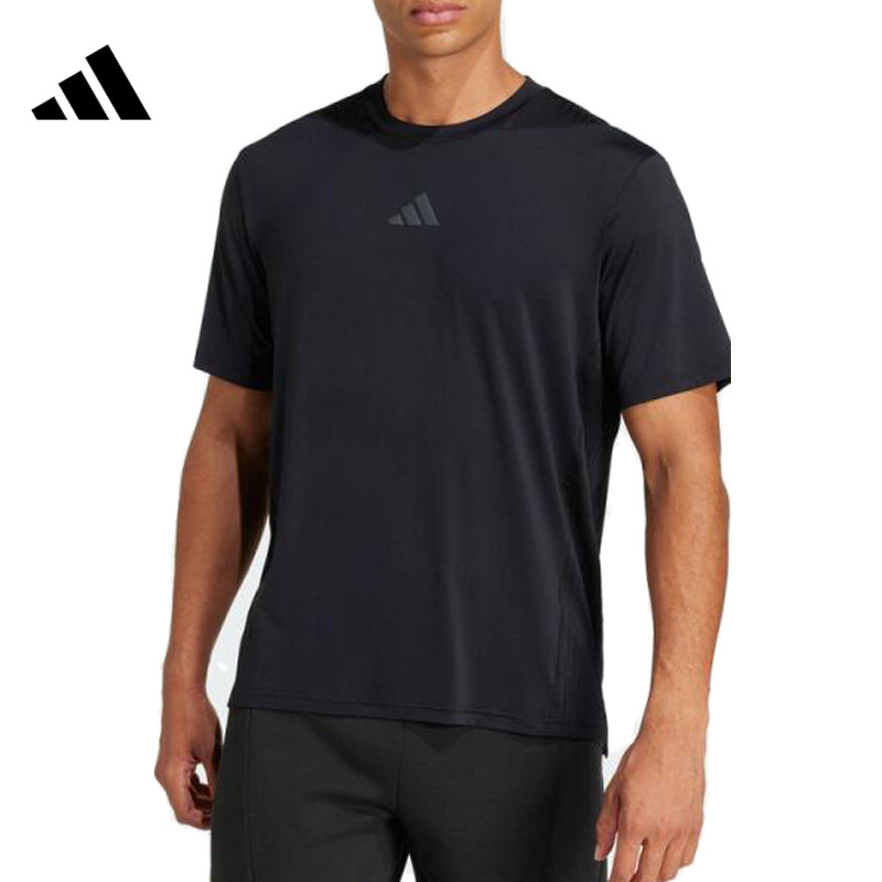 adidas阿迪达斯男子D4T INT. TEE运动休闲短袖T恤JI8181