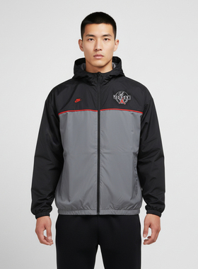 NIKE耐克男子AS M J BRK VT TRAC运动健身夹克外套IO9830-010