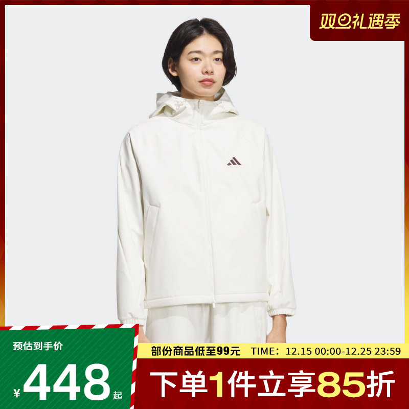 adidas阿迪达斯女子MS SOFTSHELL JK运动健身夹克外套KC0055