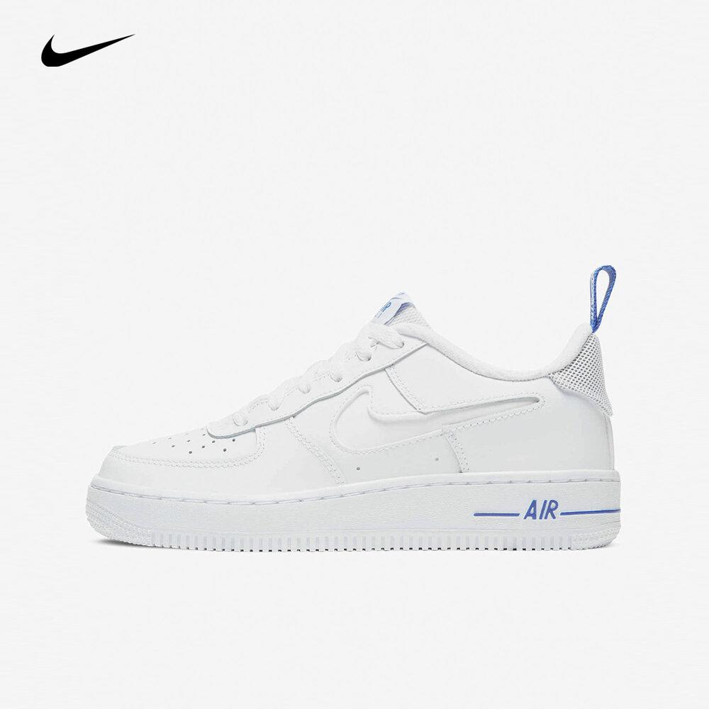 NIKE耐克大童鞋AIR FORCE 1 '07 LV8 GS运动休闲鞋DD3227-100