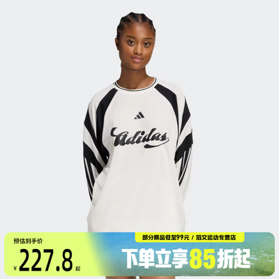 adidas阿迪达斯女子长袖T恤KC4007