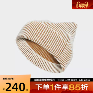 adidas阿迪达斯三叶草男女CAT EAR BEANIE运动休闲帽IA8910
