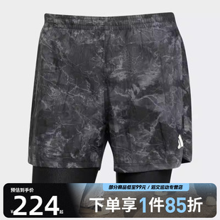 M运动休闲短裤 2in1 JN9680 adidas阿迪达斯男子OTR