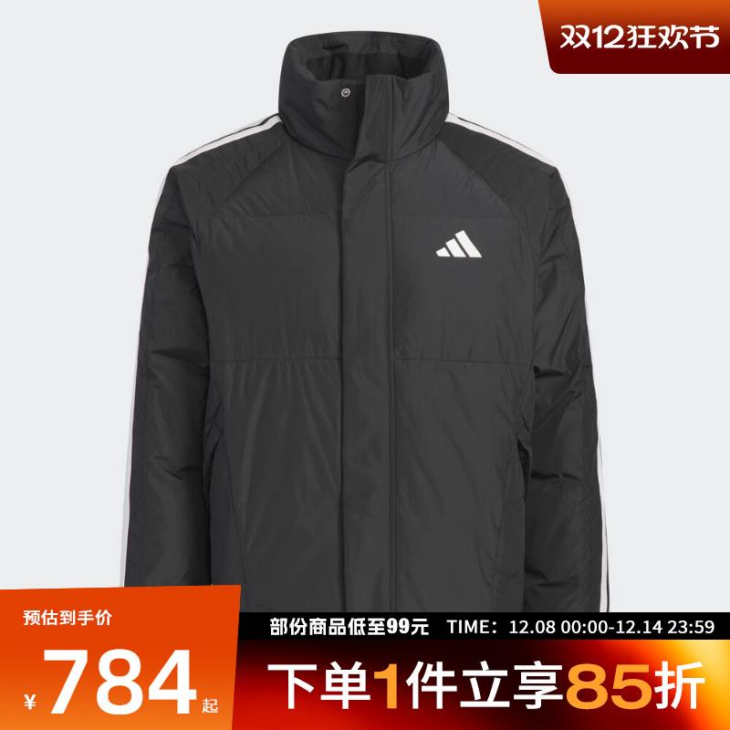 adidas阿迪达斯男子3S LW D JKT运动休闲羽绒服KC2487