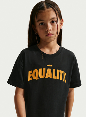 NIKE耐克大童LJ K NK TEE M90 HK运动休闲短袖T恤IQ0258-010