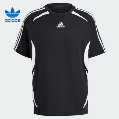 adidas阿迪达斯三叶草男子运动休闲短袖T恤KE0145