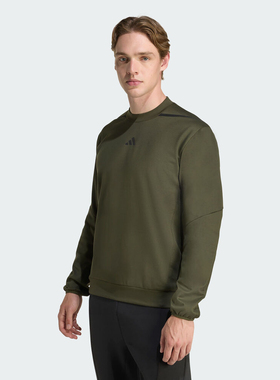 adidas阿迪达斯男子D4T CW CREW SW运动休闲套头衫卫衣KA5153