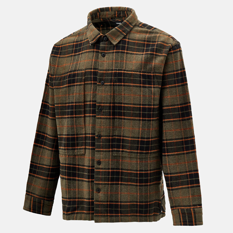 VANS范斯男子Flannel LS Woven运动休闲长袖衬衫VN000P83KF0