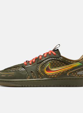 NIKE耐克女鞋AIRJORDAN1MMLOWV3运动训练篮球鞋HQ2186-300