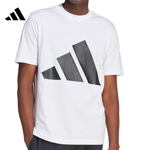 adidas阿迪达斯男子M BL SJ T运动休闲短袖T恤JE8943