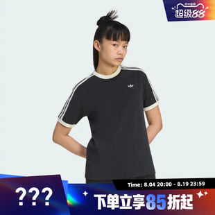 adidas阿迪达斯三叶草女子3S TEE运动休闲短袖T恤KY8127