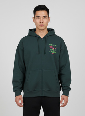 VANS范斯男子CNY新年款马年限定运动休闲套头衫卫衣VN000TJ0FRJ