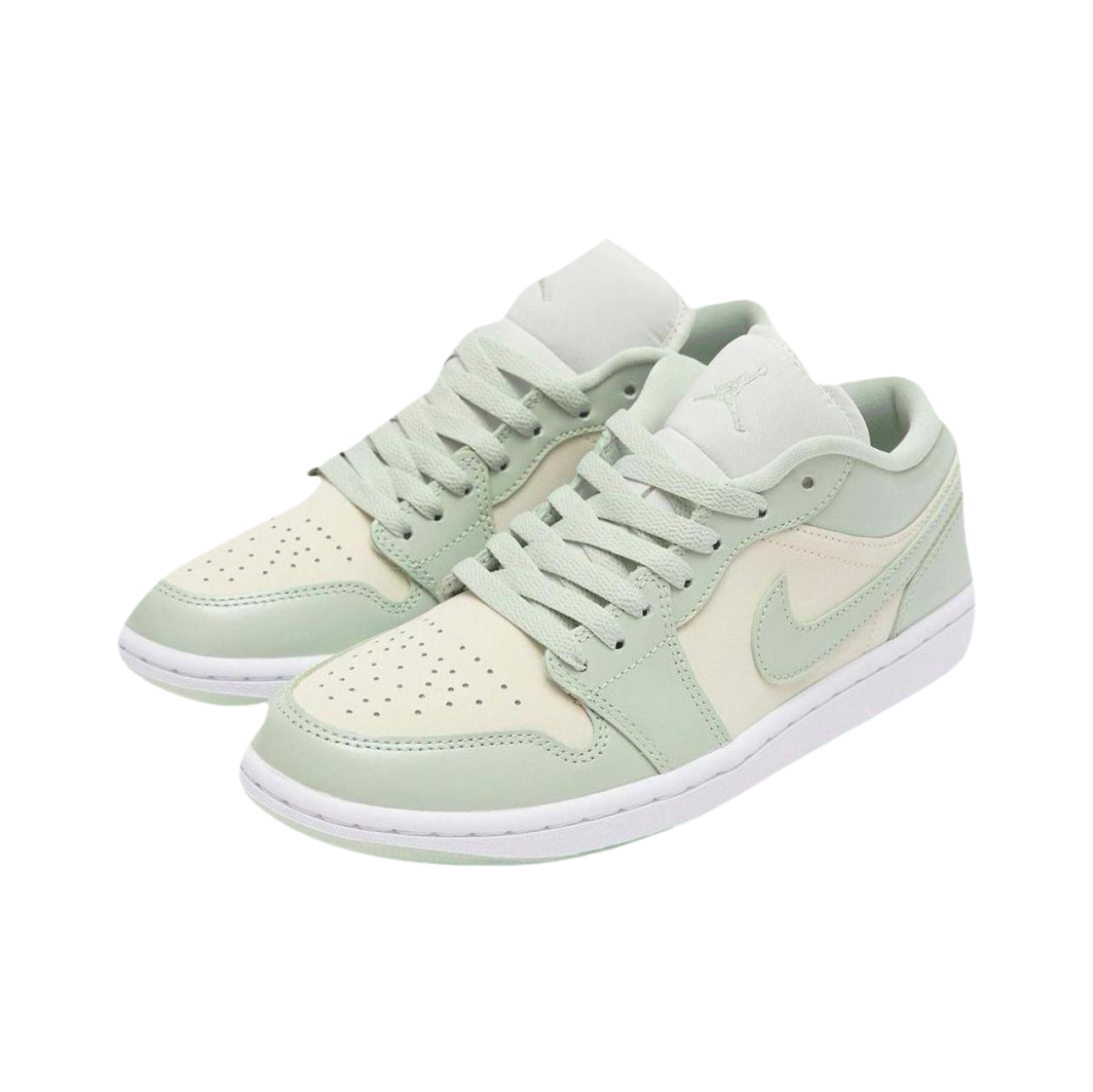 耐克Air Jordan 1 Low 抹茶奶绿低帮复古板鞋HF4078-100湖南k2仓