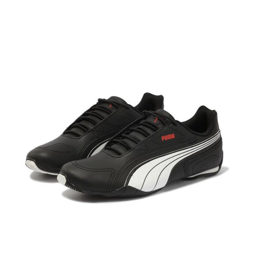 PUMA Scuderia Ferrari 男女赛车鞋黑色/白色388167宜春YC仓