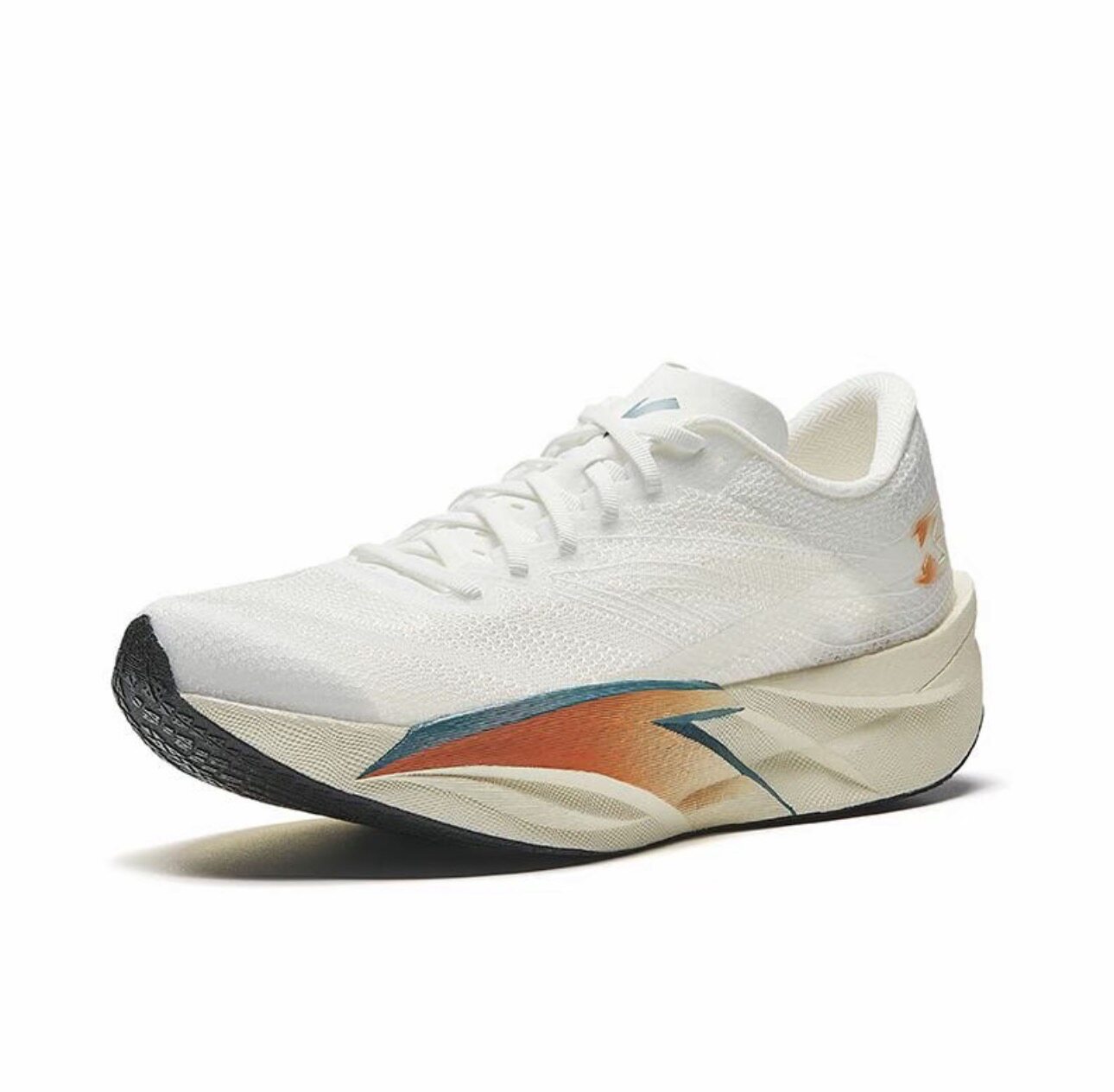 安踏C202 6.0时尚竞速减震防滑耐磨低帮碳板跑步鞋男款 深圳主仓