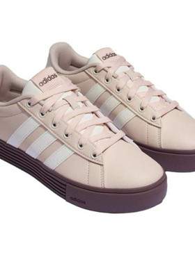 adidas Daily 4.0舒适百搭复古板鞋 男女同款 粉色广东jd仓KH8003