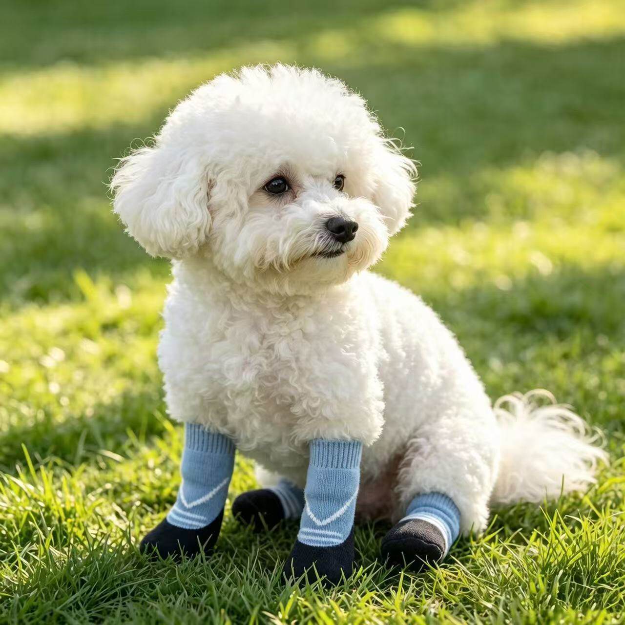 狗狗鞋子宠物防脏防滑户外比熊泰迪柯基小型犬袜套小狗四季通用