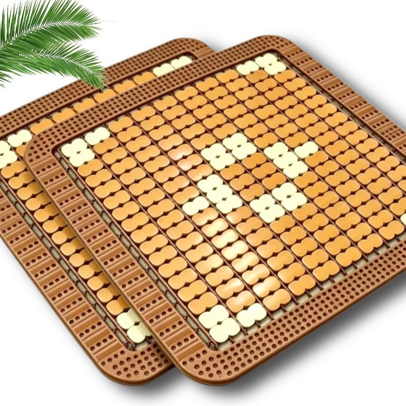 夏天凉竹垫冰垫子麻将夏