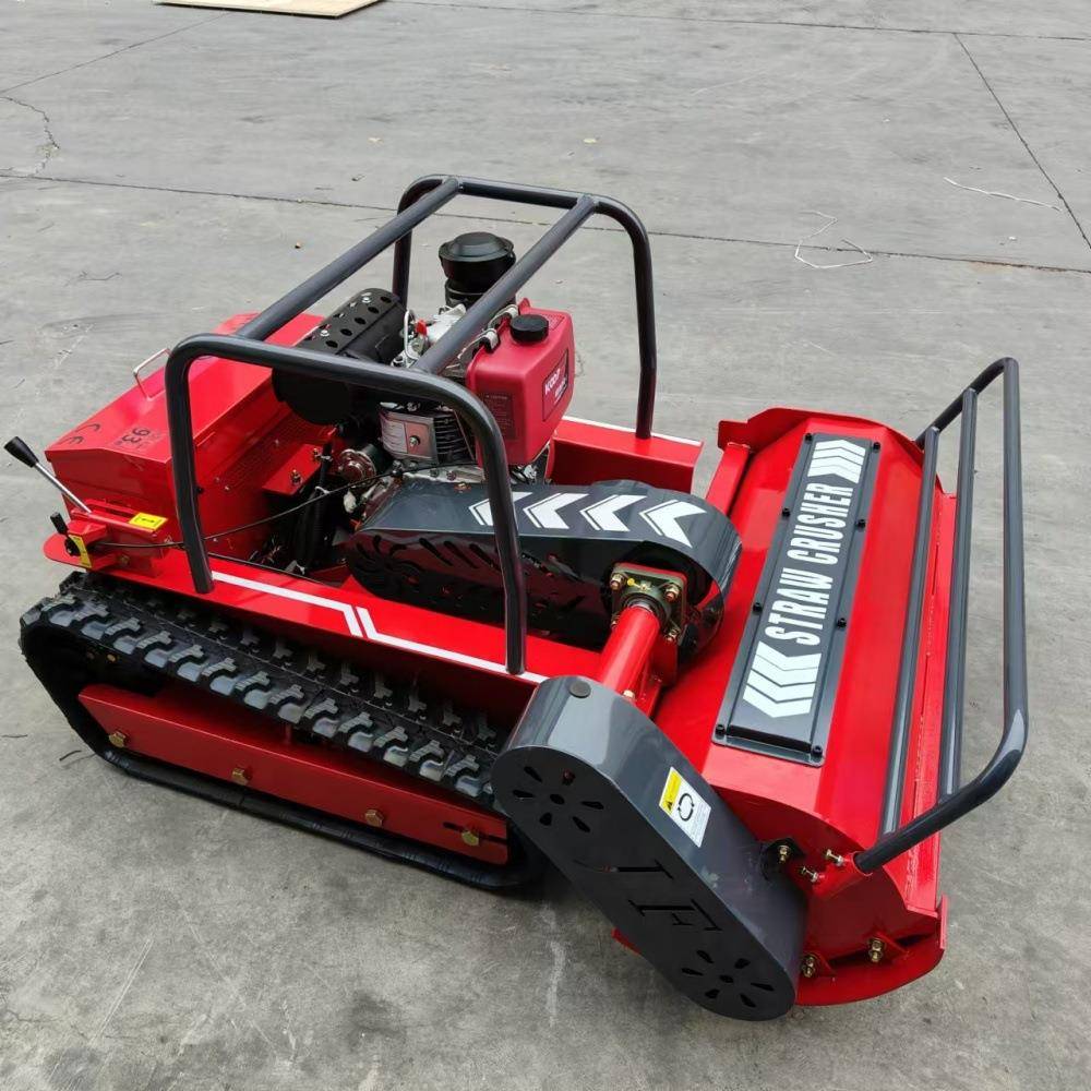 出口印尼油电混动遥控割草机道路护坡除草机家用花园草坪修剪机