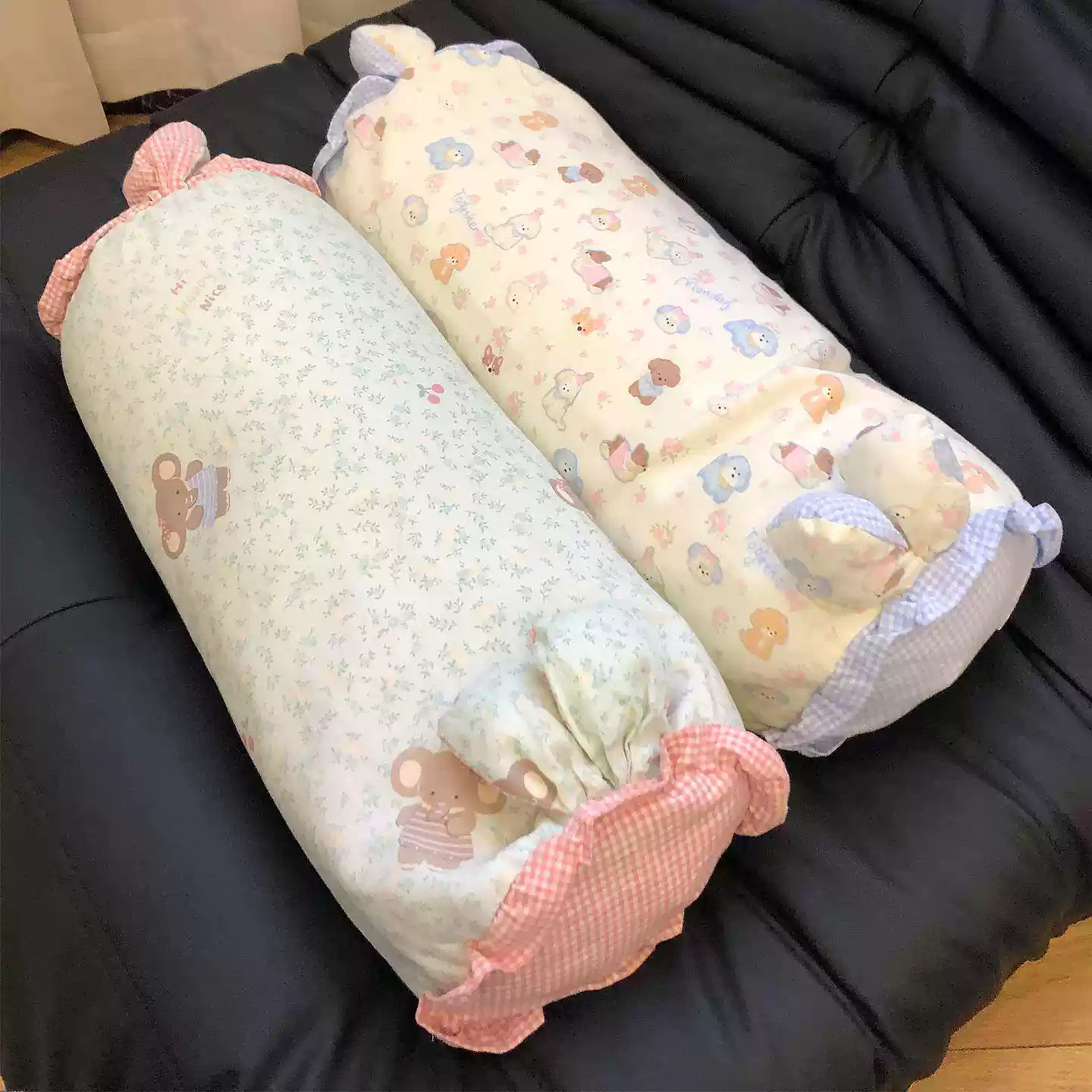 兔子荞麦枕双层纱女生可拆卸睡觉