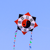 潍坊新款 八卦风筝微风易飞儿童成人专用大型高档超大号厂家直销