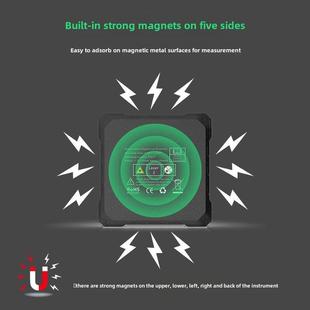 高精度数显倾角仪盒电子角度尺带磁角度仪坡度测量仪带激光水平仪